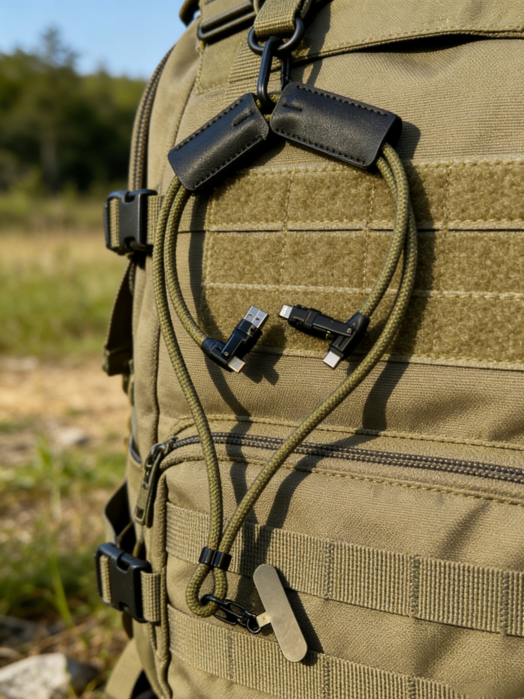 LiteCable: Wearable 6-in-1 240W Lanyard Charging Cable